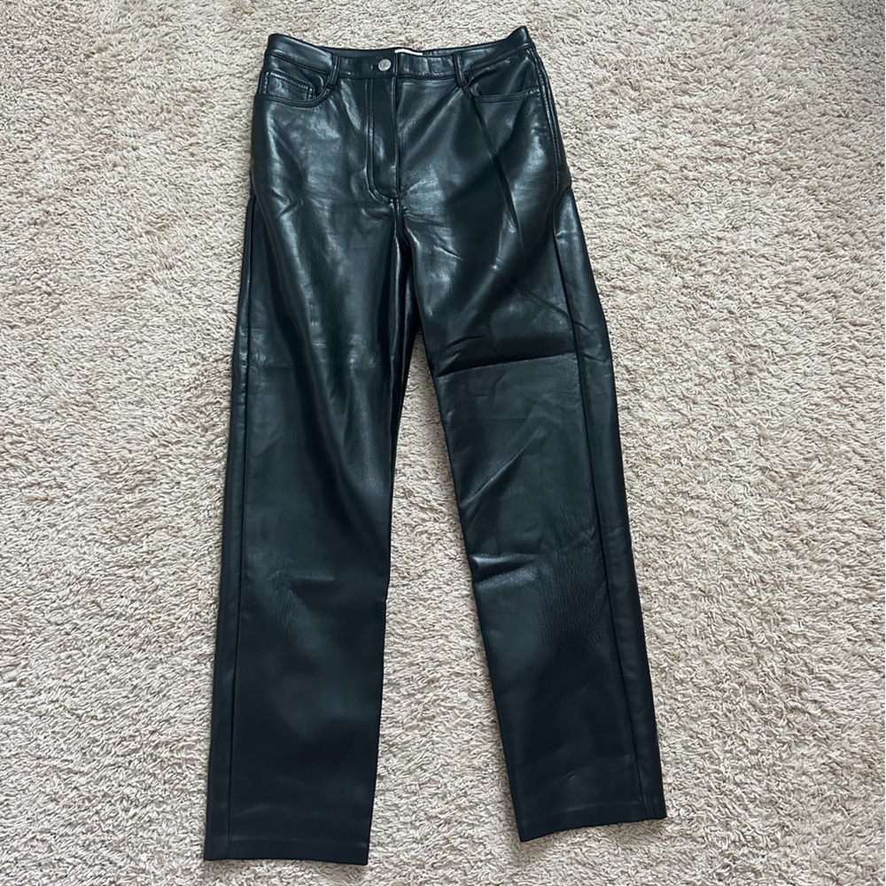 Aritzia leather pants